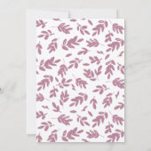 Gepersonaliseerd Roos voor gebufferd puin Notitiekaartje (Achterkant)