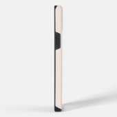 Gepersonaliseerd roze en blauw iPhone hoesje (Rechterkant)