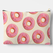 Gepersonaliseerd roze Frosted Donut patroon Etui (Achterkant)