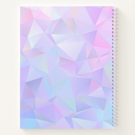 Gepersonaliseerd Roze Gymnastiek Journaal Notitieboek (Achterkant)