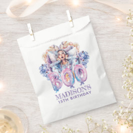 Gepersonaliseerd roze Halloween boek Bedankzakje