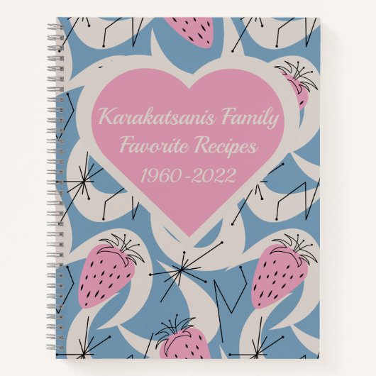 Gepersonaliseerd roze handboek uit de middeleeuwen notitieboek (Voorkant)