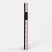 Gepersonaliseerd roze meisje Chevron Pattern Case-Mate iPhone Case (Achterkant/rechts)