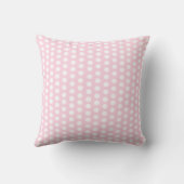 Gepersonaliseerd roze poka Dot Princess Pillow Kussen (Achterkant)