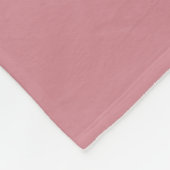 Gepersonaliseerd Roze Ribbon Diamond Zachte Deken (Hoek)