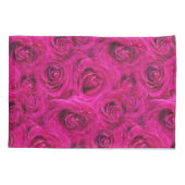 GEPERSONALISEERD ROZE ROZEN PATROON KUSSENSLOOP (Achterkant)