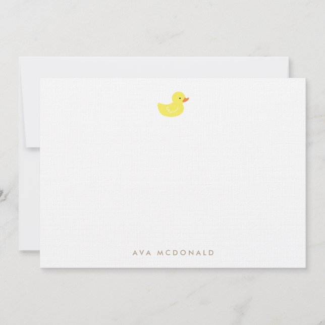 Gepersonaliseerd | Rubber Ducky (Voorkant)