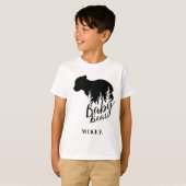 Gepersonaliseerd rustiek Baby Beer T-shirt (Voorkant volledig)