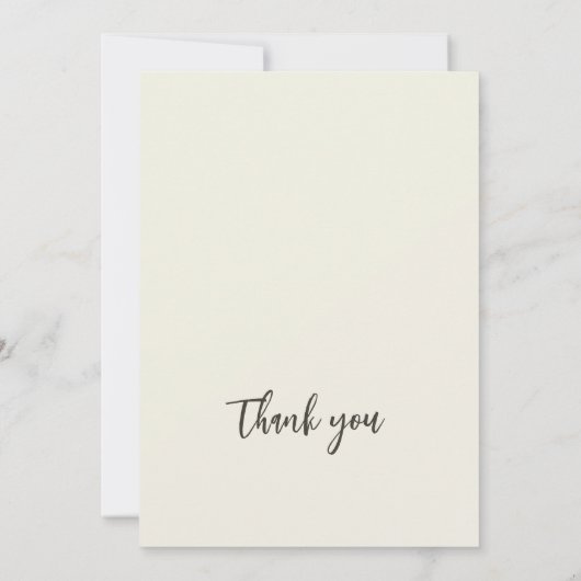 Gepersonaliseerd rustiek  Baby shower Kaart (Achterkant)