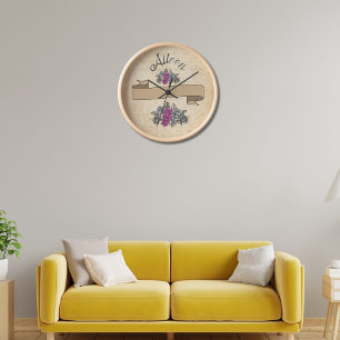 Gepersonaliseerd rustieke  bloemenbruidsmeisje gun