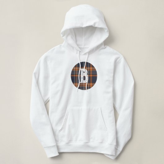 Gepersonaliseerd Rustisch kerstfeest/winterplein Hoodie (Design voorkant)