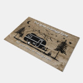 Gepersonaliseerd Rustisch ontwerp van de aanhangwa Deurmat (Schuin)