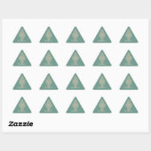 Gepersonaliseerd Sage & Sand Retro Ornamental Mand Sticker (Vel)