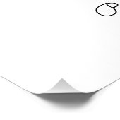 Gepersonaliseerd Sailboat Boys Baby shower Foto Afdruk (Hoek)