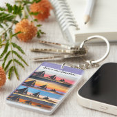 Gepersonaliseerd Sails-Sleutelhanger Sleutelhanger (Voorkant Rechts)
