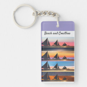 Gepersonaliseerd Sails-Sleutelhanger Sleutelhanger