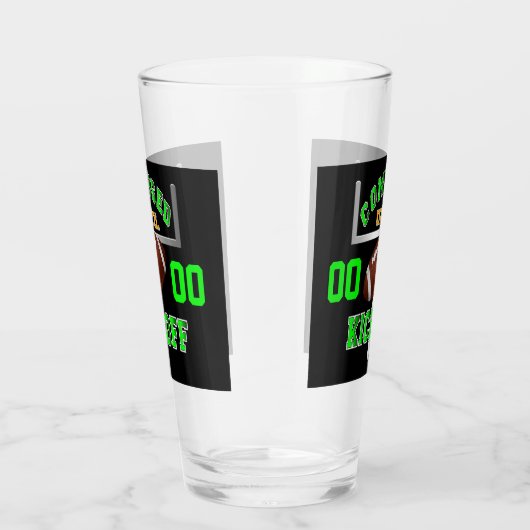 Gepersonaliseerd samengesteld tot het Football van Glas (Rechts)