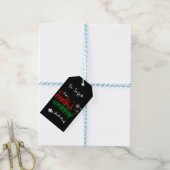 Gepersonaliseerd Santa's Workshop Gift Label Cadeaulabel (Met Touw)