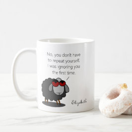 Gepersonaliseerd sarcasme Grappig Negeer je Humor  Koffiemok