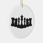 Gepersonaliseerd schaak Ornament (Rechts)