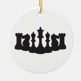 Gepersonaliseerd schaak Ornament