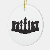 Gepersonaliseerd schaak Ornament (Links)