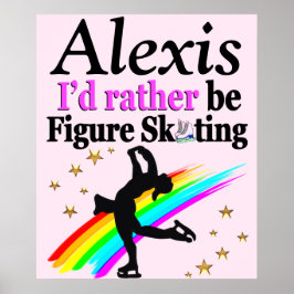  GEPERSONALISEERD SCHAATSEN POSTER