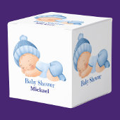 Gepersonaliseerd Schattige Baby shower, Baby Boy, Bedankdoosjes