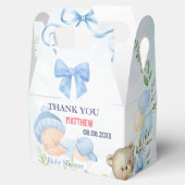 Gepersonaliseerd Schattige Baby shower Bedankdoosjes (Geopend)