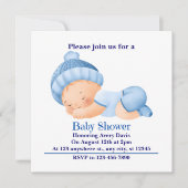 Gepersonaliseerd Schattige Baby shower Kaart (Voorkant)