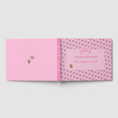 Gepersonaliseerd Schattige Beer en Balloons Gasten Gastenboek (Volledig)