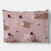 Gepersonaliseerd Schattige Cherry Layer Cake Patte Etui (Achterkant)