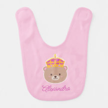 Gepersonaliseerd Schattige Kawaii Pink Royal Princ
