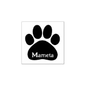 Gepersonaliseerd Schattige PwA Rubberstempel (Afrduk)