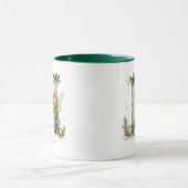 Gepersonaliseerd Schattige Sprookje Kerstcadeau Mok (Midden)