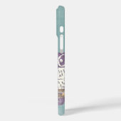 Gepersonaliseerd Schattige uilenmonogram Case-Mate iPhone Case (Achterkant / Links)