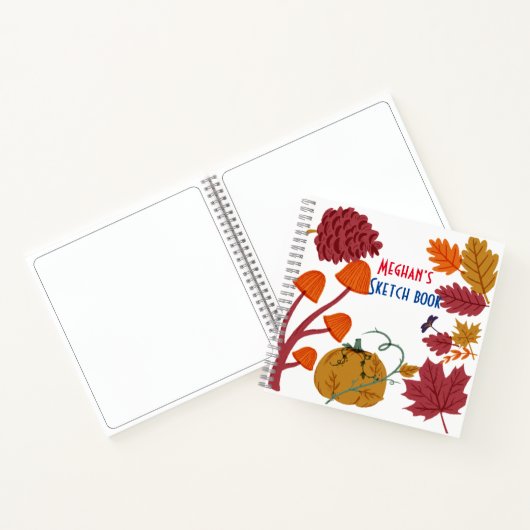 Gepersonaliseerd schetsboek notitieboek (Binnen)