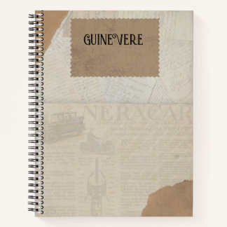 Gepersonaliseerd schetsboek Notitieboek