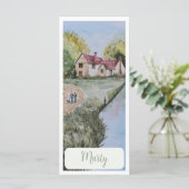 Gepersonaliseerd Schilderachtig Platteland Reus Bl (Staand voorkant)