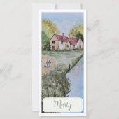 Gepersonaliseerd Schilderachtig Platteland Reus Bl (Voorkant)