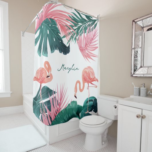 Gepersonaliseerd schoengordijn douchegordijn (In situ)