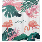 Gepersonaliseerd schoengordijn douchegordijn (Voorkant)