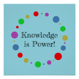 Gepersonaliseerd School, Bibliotheek Kleurrijke ge Perfect Poster