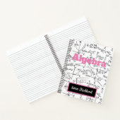Gepersonaliseerd School Notitieboek voor Wiskunde  (Binnen)