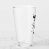 Gepersonaliseerd schoolbestuurslid Grappig Glas (Rechts)