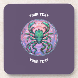 GEPERSONALISEERD SCHORPIOEN ZODIAC TEKEN BIER ONDERZETTER