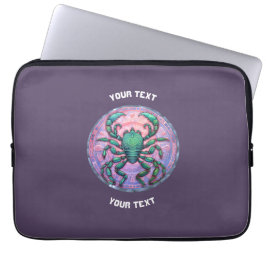 GEPERSONALISEERD SCHORPIOEN ZODIAC TEKEN LAPTOP SLEEVE