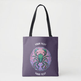 GEPERSONALISEERD SCHORPIOEN ZODIAC TEKEN TOTE BAG