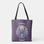 GEPERSONALISEERD SCHORPIOEN ZODIAC TEKEN TOTE BAG (Achterkant)