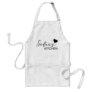 Gepersonaliseerd Schort, Aangepaste Naam Schort, P Standaard Schort